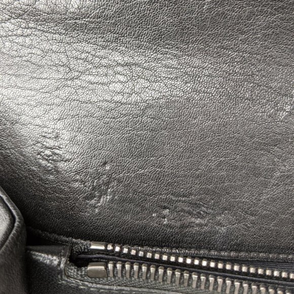 SOLD Saint Laurent Black Large College Bag - Picture 3 of 12